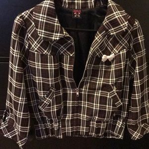 Lucky 13 Rockabilly plaid jacket